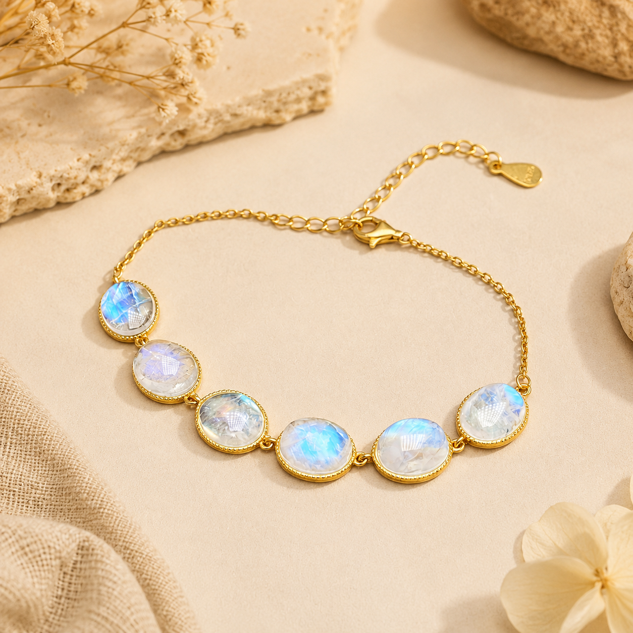 Vintage Moonstone Bracelet