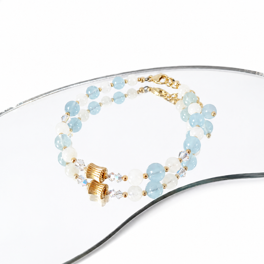 Moonstone Bracelet Gold