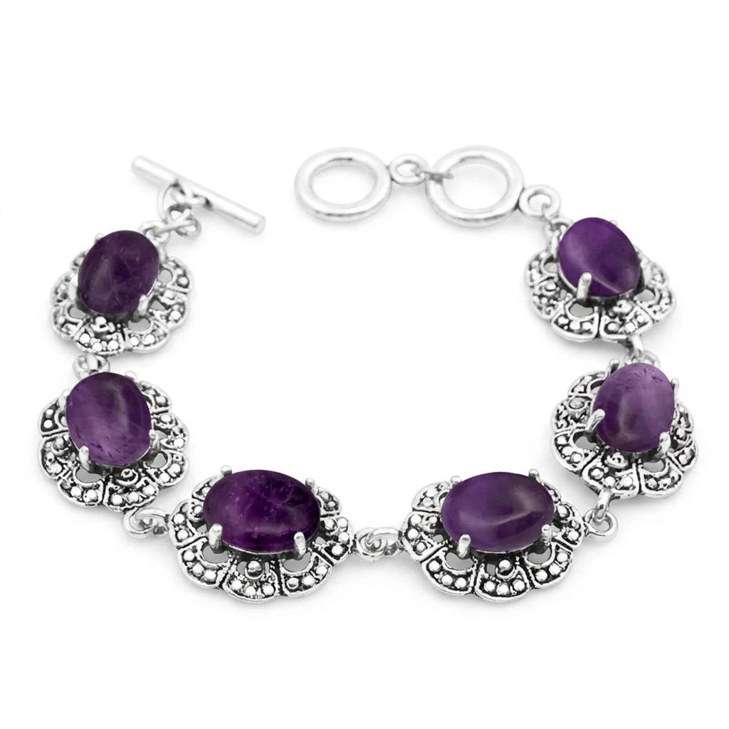 Vintage Amethyst Bracelet