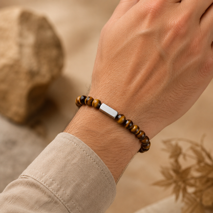 Tiger Eye Bead Bracelet