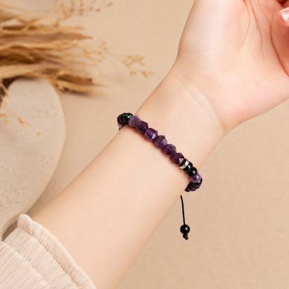 Amethyst Gemstone Bracelet