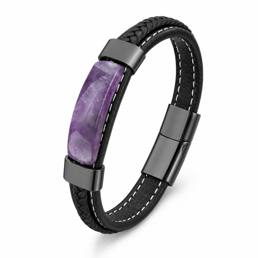 Amethyst Bracelet for Men