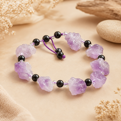 Real Amethyst Bracelet
