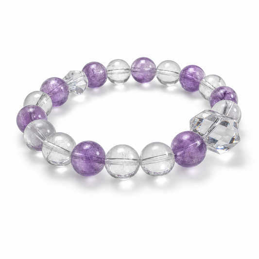 Amethyst Crystal Bracelet