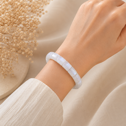 Moonstone Cuff Bracelet
