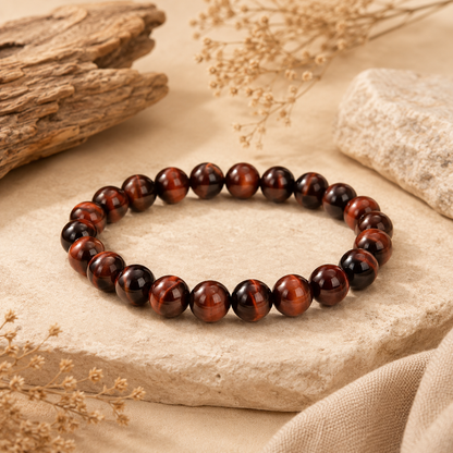 Red Tiger Eye Bracelet