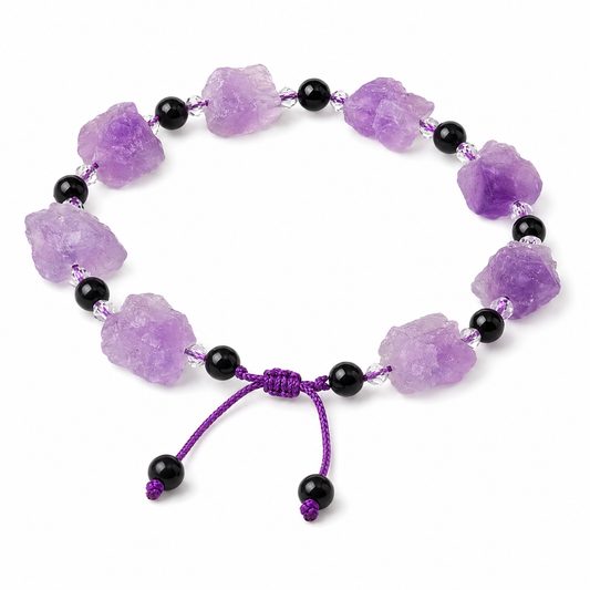 Real Amethyst Bracelet