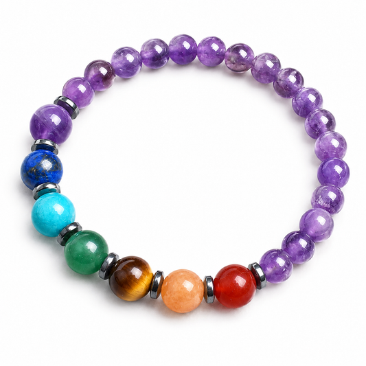 Amethyst Chakra Bracelet