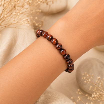 Red Tiger Eye Bracelet