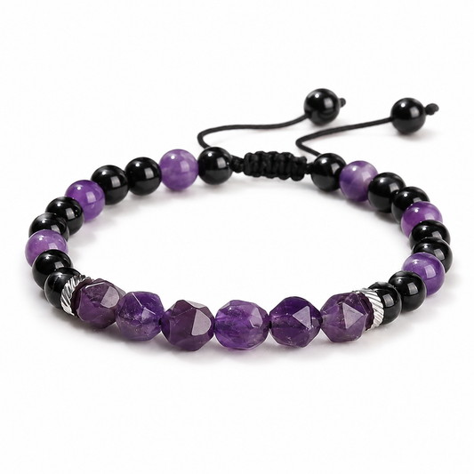 Amethyst Gemstone Bracelet