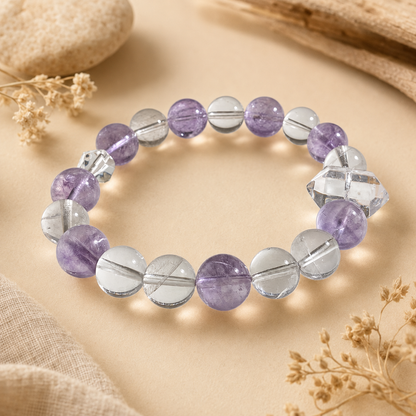 Amethyst Crystal Bracelet