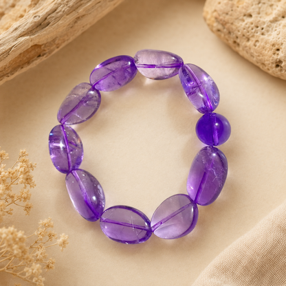 Amethyst Stone Bracelet