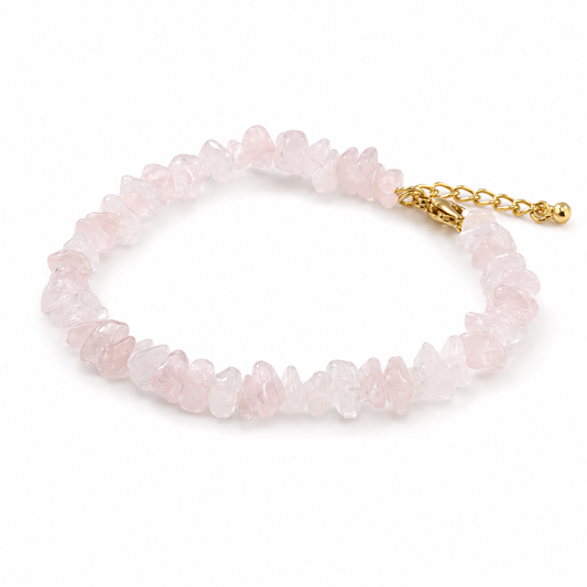 Rose Quartz Crystal Bracelet