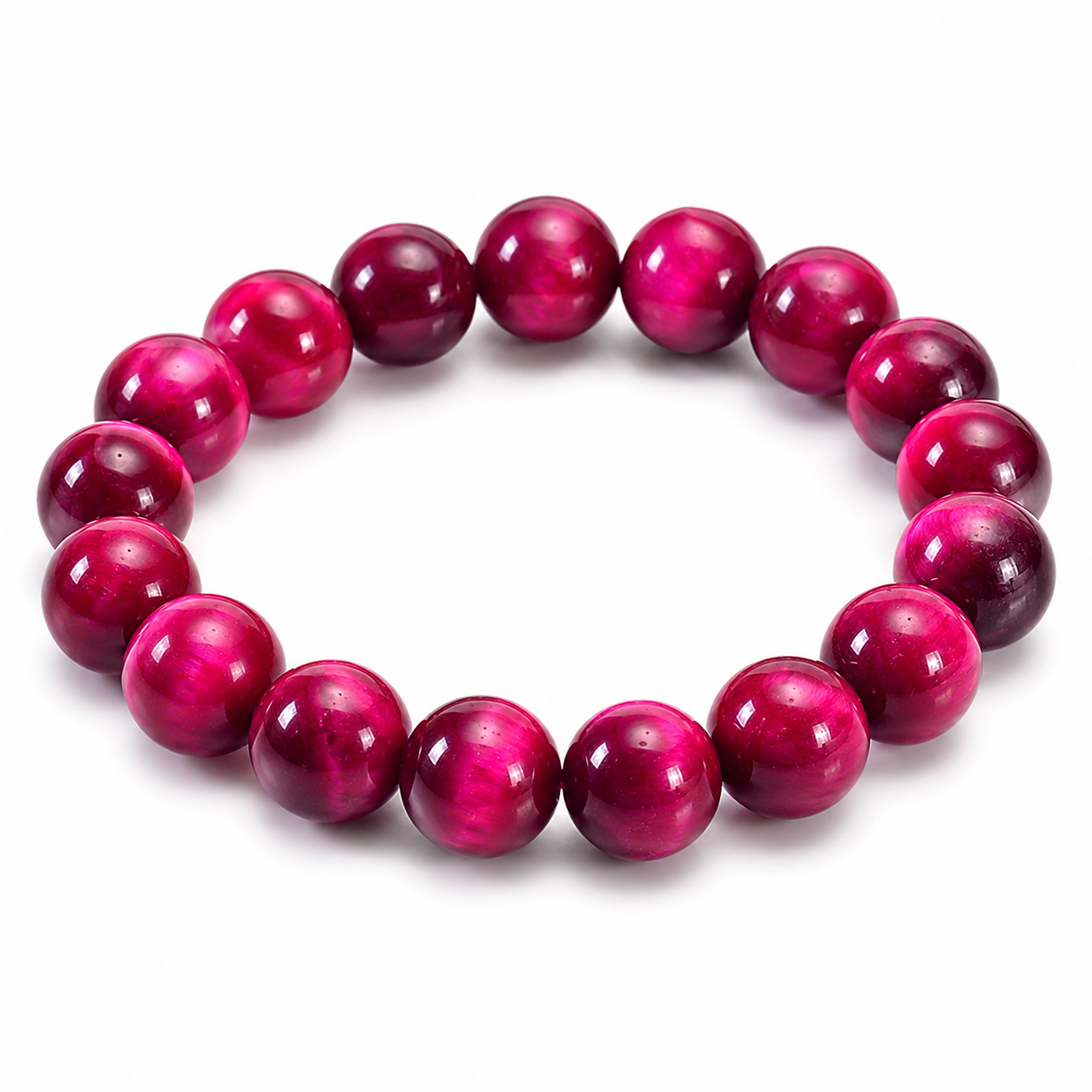 Pink Tiger Eye Bracelet
