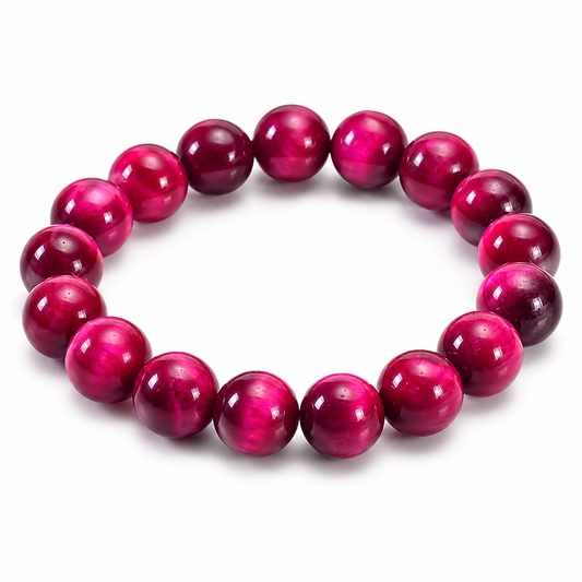 Pink Tiger Eye Bracelet